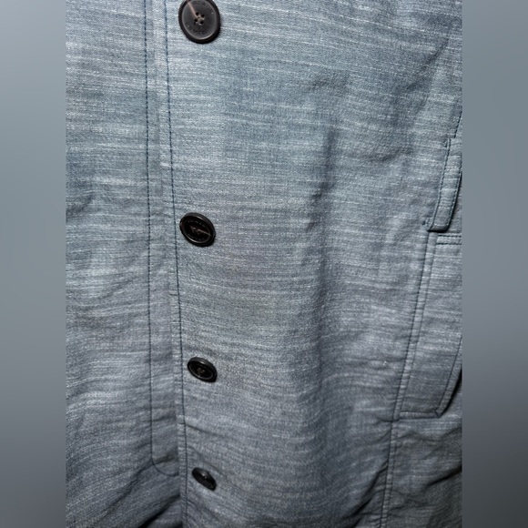 Coach signature Chambray trench coat women’s size Medium - Picture 15 of 16